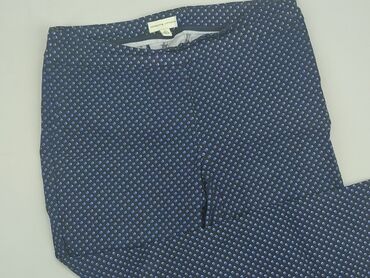 spodnie dzwony czarne materiałowe: Material trousers, M (EU 38), condition - Good