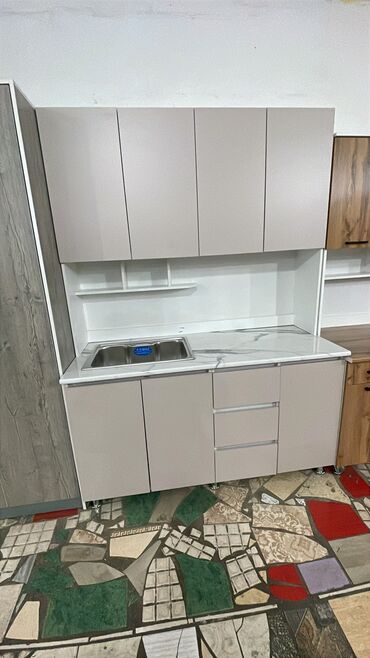 Кухонные гарнитуры: Кухонный гарнитур, Новый, В рассрочку, ДСП, Платная доставка, Бесплатная доставка, Самовывоз — 2