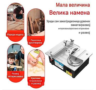 Motorne testere: Nova mala stona testera snaga 96W. Ima laserski izgravirane podeoke za — 6