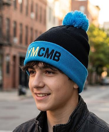 Головные уборы: YMCMB papaq - Model: YMCMB loqolu toxunma qış papağı - Rənglər: qara — 1