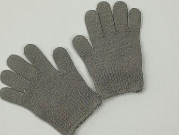czapka zimowa szara: Rękawiczki, 16 cm, stan - Dobry