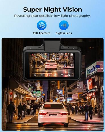 azdome m330: AZDOME M17 Pro 4K Ön + 1080P Arxa Dash Cam AZDOME M17 Pro avtomobil — 8