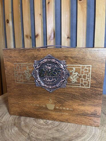 Подарки и сувениры: Кейс в 3 этажа Шикарный набор китайского чая с посудой • Подарочная — 5