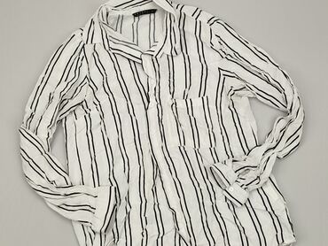 bluzka w paski czarno białe: Bluzka House, S (EU 36), Wiskoza, stan - Dobry