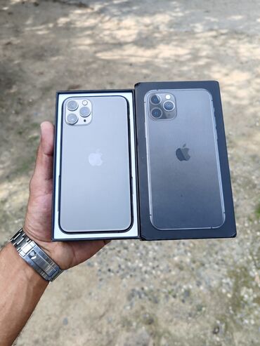 купить айфон 13 про: IPhone 11 Pro, 64 GB, Gümüşü, Face ID