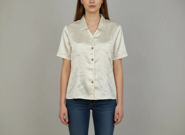 eleganckie bluzki do garnituru damskiego: Сорочка жіноча, розмір L