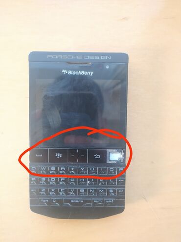 blackberry storm 9530: Blackberry Porsche Design P9981, rəng - Qara