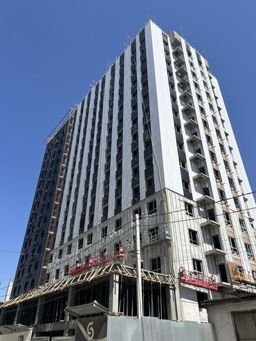 Продажа квартир: 1 комната, 49 м², Элитка, 10 этаж, ПСО (под самоотделку)