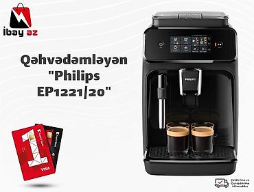 Qəhvə maşını "Philips EP1221/20"Philips EP1221/20 qəhvə aparatı tam