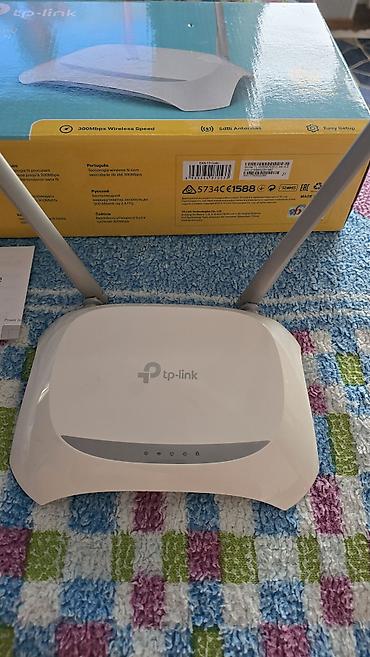 internet data: TP-Link TL-WR840N Wireless N Router - Sürət: 300 Mbps (N300) — — 1