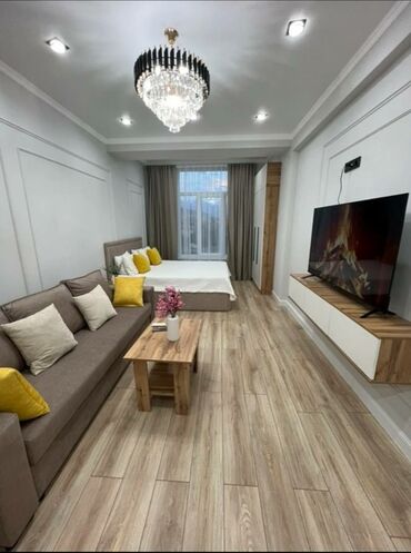 квартиры кок жаре: 2 комнаты, 44 м², Элитка, 6 этаж, Дизайнерский ремонт