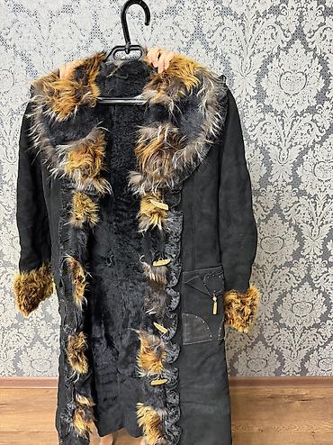 Длинная женская дублёнка Kemal Leather Collection, размер XL. - — 3