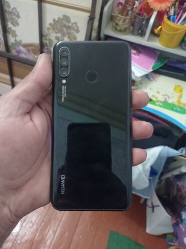 samsung note 10 lite ekran: Huawei P30 Lite, 128 GB, rəng - Qara
