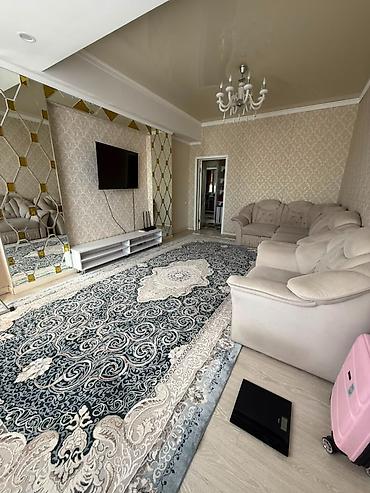 flat osh: 1 комната, 51 м², парк Панфилова / стадион Спартак Элитка, 9 этаж, Евроремонт — 3