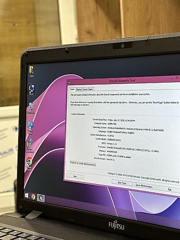 fujitsu laptop computers: Fujitsu noutbuk Fujitsu notbuk ideal veziyyetdedir hec bir problemi — 9