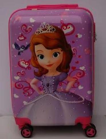 Rančevi, torbe i koferi: Dečji kofer na točkiće – motiv princeze - Čvrsta ABS/plastika školjka — 17