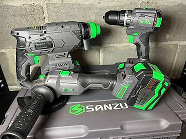Наборы электроинструментов: Перфоратор, болгарка, шуруповёрт sanzu 3в1 ⚙️ HAБОР AKКУMУЛЯТОРНOГО — 13