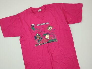 bluzki koronkowe różowe: T-shirt, M (EU 38), condition - Good