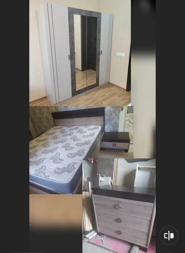 2 mərtəbəli çarpayı: Təknəfərlik çarpayı, Dolab, Termo, 2 tumba, Yeni