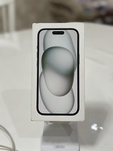купить бу айфон 15: IPhone 15, Б/у, 128 ГБ, Black Titanium, Чехол, Коробка, 86 % — 5