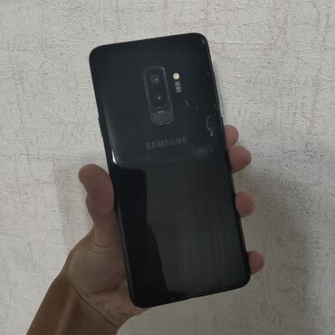 samsung s4 купить: Samsung Galaxy S9 Plus, Колдонулган, 64 ГБ, түсү - Кара, 2 SIM