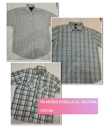 replay muske jakne n fashion: Shirt Short sleeves, XL (EU 54), color - Multicolored