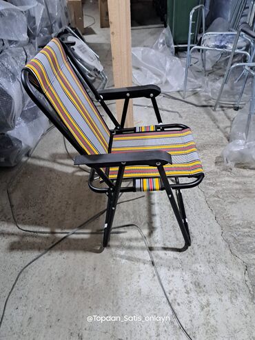 Bağ, çöl oturacaqları: Acilib yigilan kreslo. Baglamada 5 eded olur. Qeyd olunan qiymet 1 — 12