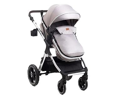 sandale champion: BBO Dory set 3u1 kolica za bebe – Grey (SKU: X1SGREY-80) Kompletno — 2