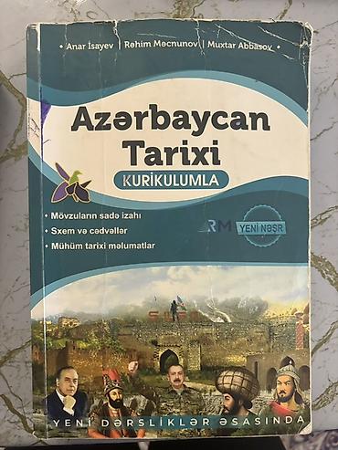 sxema: Məhsul: “Azərbaycan Tarixi – Kurikulumla” kitabı Müəlliflər: Anar — 1