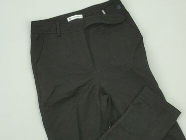 legginsy damskie z marszczeniem na pupie: Material trousers, SOliver, S (EU 36), condition - Good