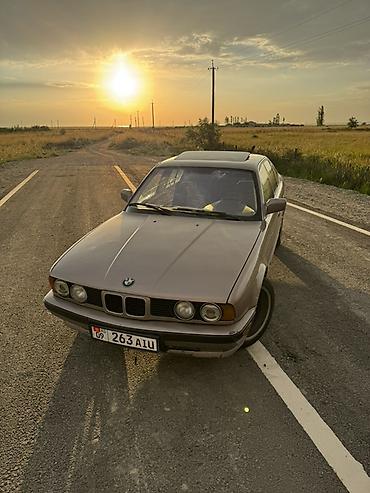 авто элек: BMW 5 series: 1988 г., 2.5 л, Кол менен иштөөчү, Бензин, Седан — 1