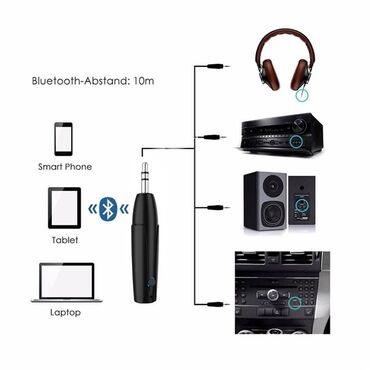 Audio oprema za auto: Novo - Aux Bluetooth Handsfre Receiver 3.5mm Novo - Aux Bluetooth — 3