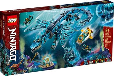 водные игрушки: Lego Ninjago 71754Водный дракон 🐉, рекомендованный возраст 9+,737