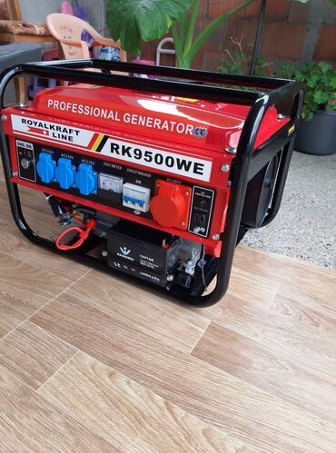 Agregati: Agregat za struju "ROYAL KRAFT" PROFESIONAL Benzinac 6L-12H 9.5kw 3 — 2