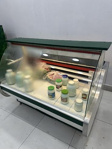 Soyuducu avadanlığı: Soyuducu vitrin – qəssabxana/süd məhsulları üçün - Ön şüşəli — 1