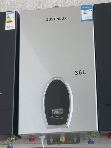 ucuz metlax: GÜVENLUX markalı gümüşü rəngli su qızdırıcısı, 36 litrlik tutuma