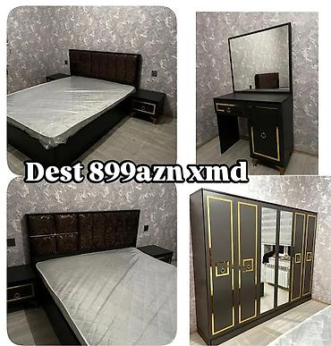 mirvari yataq desti: Yataq otağı mebel dəsti Komplektin tərkibi: - İkinefərlik çarpayı — 1