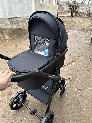 carrello коляска: Коляска, цвет - Черный, Б/у — 4