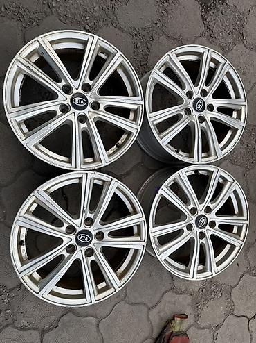 aeolus e70: Литые Диски R 17 Kia, Комплект, отверстий - 5, Б/у — 7