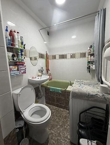 массаж манас шаары: 1 комната, 32 м², Хрущевка, 1 этаж, Дизайнерский ремонт — 5