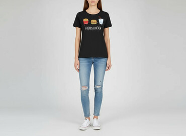 liu jo milano t shirty: FB Sister, Футболка жіноча, розмір S