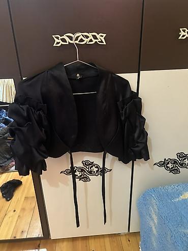 vape topdan: Qara bolero/jaket – qadın geyimi - Rəng: qara - Model: qısa bolero — 1