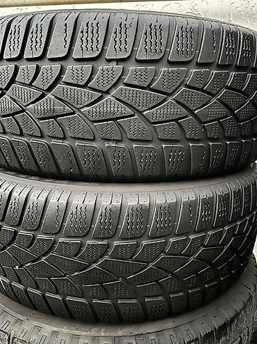 Шины 215 / 55 / R 17, Всесезонная, Б/у, Пара, Германия, DUNLOP at lalafo.kg Шины 215 / 55 / R 17, Всесезонная, Б/у, Пара, Германия, DUNLOP