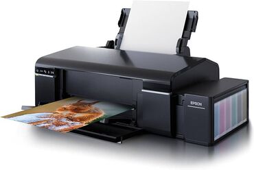 принтеры новые: Epson L805 Цветной принтер. Wi Fi печать с телефона. Фабрика печати
