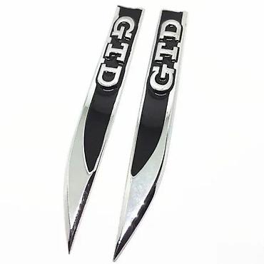 Auto delovi, gume i tjuning: VW GTD znakovi za krilo. Samolepljiovi znakovi za krilo automobila. ✨ — 3