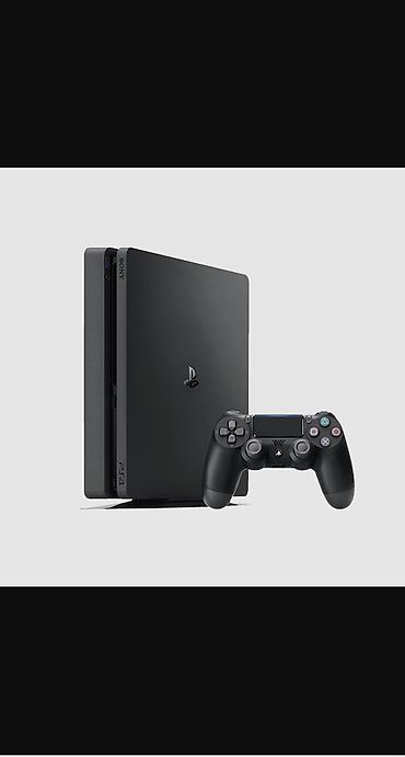 işlənmiş soyuducu ucuz: PlayStation 4 Slim (PS4 Slim) oyun konsolu 12ədəd oyun 1tb yaddaş — 1