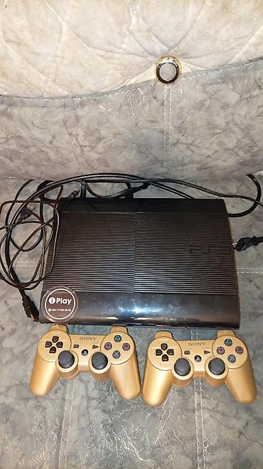playstation 3 oyunları: Sony PlayStation 3 Super Slim oyun konsolu dəsti - Model: PS3 Super — 2