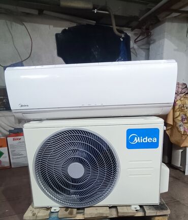 freon aparatı: Kondisioner Midea, İşlənmiş, 40-45 kv. m, Split sistem, Kredit yoxdur, Ödənişli quraşdırma