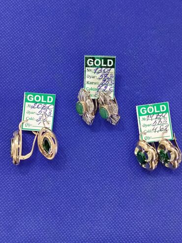 Sırğalar: Sırğa, Sarı qızıl, 583 Əyar — 10