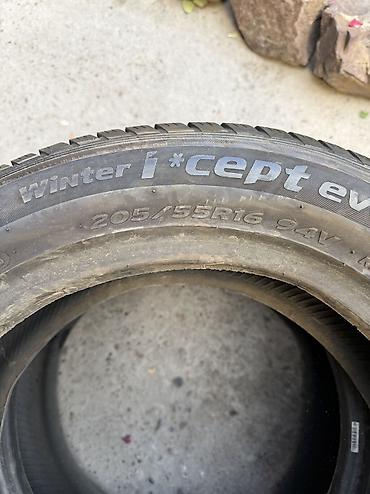 good luck: Шины 205 / 55 / R 16, Зима, Б/у, Пара, Легковые, Корея, Hankook — 4